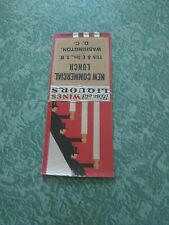 Vintage Matchbook Cover Z16 Collectible Ephemera Washington DC old wines picture