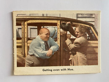 1959 Fleer Three Stooges Card #71 Getting even with Moe picture