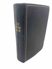 1912 Die Heilige Schrift Martin Luthers German Bible Horst Georg Inscription picture