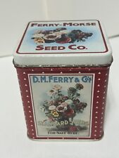 Vintage Bristolware Ferry-Morse Seed Co. Collectible Seeds Tin 4.75