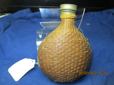 Crimean-1850's War British French Officer's Wicker-Glass Canteen picture