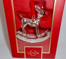 LENOX 2023 BABY'S 1ST CHRISTMAS Ornament Rudolph the Red-Nosed Reindeer H72 picture