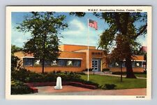 Canton OH-Ohio, W.H.B.C. Radio Broadcasting Station, Antique Vintage Postcard picture
