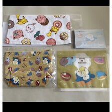 Missed Lucky Bag Pokemon Pouch Zipper Memo Pad Mini Towel picture