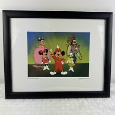 Disney The Leader Of The Band Print Litho Framed Mickey Mouse Club Mini Goofy picture