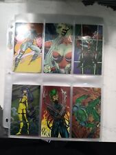 1994 WILD C.A.T.S. Wildstorm  OVERSIZED CHROMIUM Set of 96 cards Jim Lee T362 picture