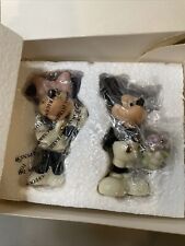 Lenox Disney Mickey & Minnie Mouse Salt & Pepper Shaker Set NEW - Box Damaged picture