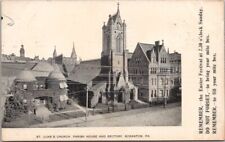 1906 SCRANTON, Pennsylvania Postcard 
