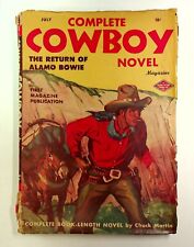 Complete Cowboy Novel Magazine Pulp Jul 1947 Vol. 7 #3 GD/VG 3.0 Low Grade picture