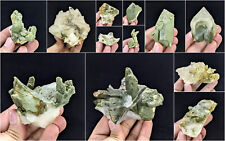 Natural Stunning Lot of Chlorite Quartz Crystals Specimens 12Pcs 1.8kg picture