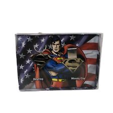 VTG NIP 2001 Superman Keyring & Money Clip Gift Set from the Warner Bros. Store picture