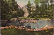 1948 INDIANA UNIVERSITY Hand-Colored Postcard 