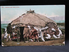 Eskimos and their Igloo Postcard Postmarked 1908 (0013) picture