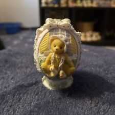 Vintage Easter 1997 Cherished Teddies with Chicks Egg 203017 picture