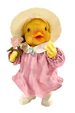 Possible Dreams Clothtique Easter Chick Figurine 1989 Vintage Easter Decor 6
