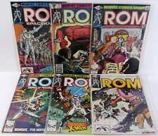 ROM Lot of 6 #13,14,15,16,17,18 Marvel (1980) NM- 1st Print Comic Books picture