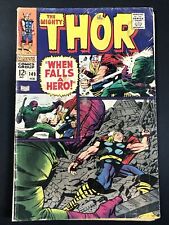 The Mighty Thor #149 Vintage Marvel Comics Silver Age 1st Print 1967 Fair *A2 picture