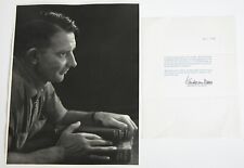 WERNHER VON BRAUN Signed Letter 1966 Portrait 11X14 Photograph by Dave Iwerks picture