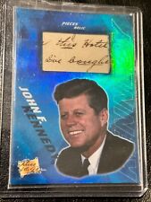 EXTREMELY RARE - John F. Kennedy - PRESIDENTIAL Handwritten RELIC Card - RARE picture