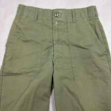 Vintage US Military Trouser Mens 30x29 Green Utility Pants OG 507 Durable Press picture