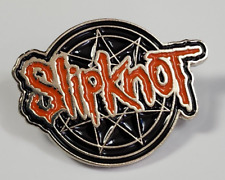 Slipknot pin lapel brooch - heavy metal rock music -   picture