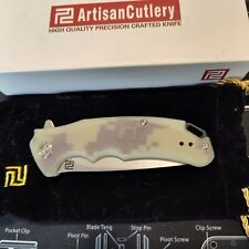 Artisan Cutlery 1706PS Knife, digital/camo G-10 handle, 3 inch bead blasted  picture