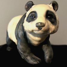 Vintage Ceramic UCTCI Panda Bear Figurine / Japan MCM Hand Painted Exc Cond F/S picture
