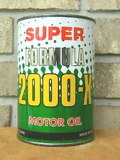 Scarce United Arab Emirates (UAE) Super Formula 2000-X Motor Oil Liter Can   picture