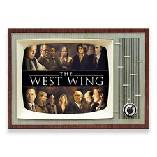 THE WEST WING Retro TV Design 3.5 inches x 2.5 inches FRIDGE MAGNET  picture