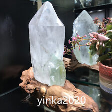 23.5LB Top Rare Himalaya Natural Clear Ghost Quartz Crystal Mineral Specimen gem picture