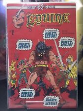 Equine The Uncivilized #1 GraphXpress 1985 Jim Groat-Red Shetland creator VF/NM picture