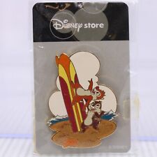 B1 Disney Japan Store JDS Pin Chip & Dale Surfboard Beach Sand Surfing picture