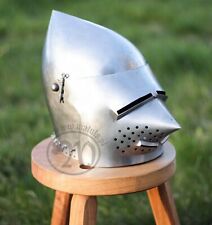 Medieval Houndskull pigface bascinet Helmet Pig Face Bascinet San Gimignano picture