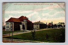 Minneapolis MN-Minnesota, Inner Campus, University, Antique, Vintage Postcard picture