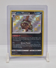 Galarian Weezing Holo Shiny Pokemon Card Shining Fates SV077/SV122 NEAR MINT picture