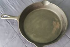 ANTIQUE Erie 10 Cast Iron Skillet 1800s? VERY NICE Pre Griswold picture