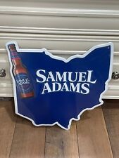 Ohio Samuel Adams metal beer sign New picture