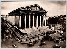 c1960s Paris France Eglise De La Madeleine Vintage Postcard Continental picture