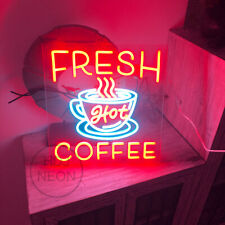 Custom Neon Sign Fresh Coffee Neon Night Light for Home Wall Coffee Shop Decor picture