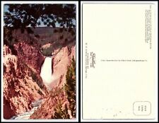 Yellowstone National Park Postcard - Lower Falls Yellowstone River M8 picture