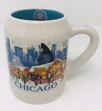 Christkindl Market Chicago White Blue Coffee Tea Mug 2016 picture