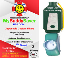 Smoke Buddy Mega Compatible Moisture Repellent Disposable Pre-Filters picture