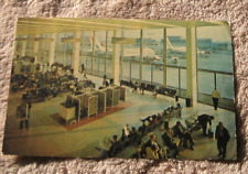Chicago IL Illinois O'Hare Airport Interior View 1960's Postcard picture