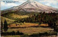 Shasta Route CA California Postcard Mt Shasta from Edgewood Pacific Novelty Card picture