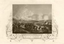The Battle of Salamanca (Arapiles), 1812. Spain. Peninsular War. TALLIS c1855 picture