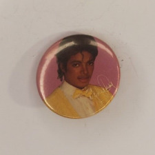 Vintage 1983 MICHAEL JACKSON  EMMO Pinback Button picture