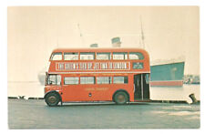 Long Beach CA Postcard California Double Decker Bus picture
