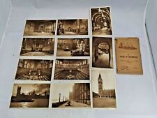 11 Vintage Postcard Set London Palace of Westminister picture