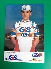CYCLING cycling card WALTER DALGAL team GIS GELATI Tuc Lu 1984 picture
