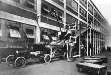 Vintage Ford Model T Postcard - Timeless Automotive Assembly Line 1913 New Print picture
